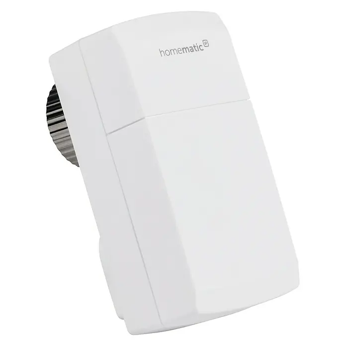Homematic IP Heizkörper-Thermostat HmIP-eTRV-C - Batteriebetrieben, 4,8 x 5,1 x 9,8 cm - Rechte Seitenansicht