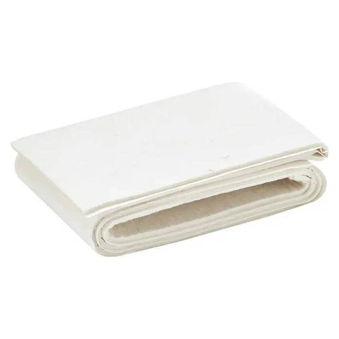 Inofix Protector de fieltro 4010 - L x An x Al: 85 x 1.000 x 3 mm, Blanco, Antideslizante