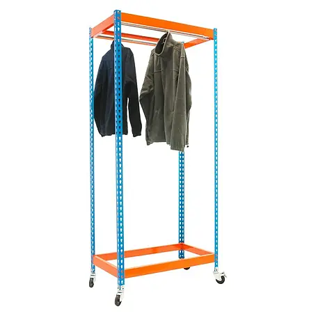 Simonrack Simonclothing Estantería metálica Forte Single Moile 2