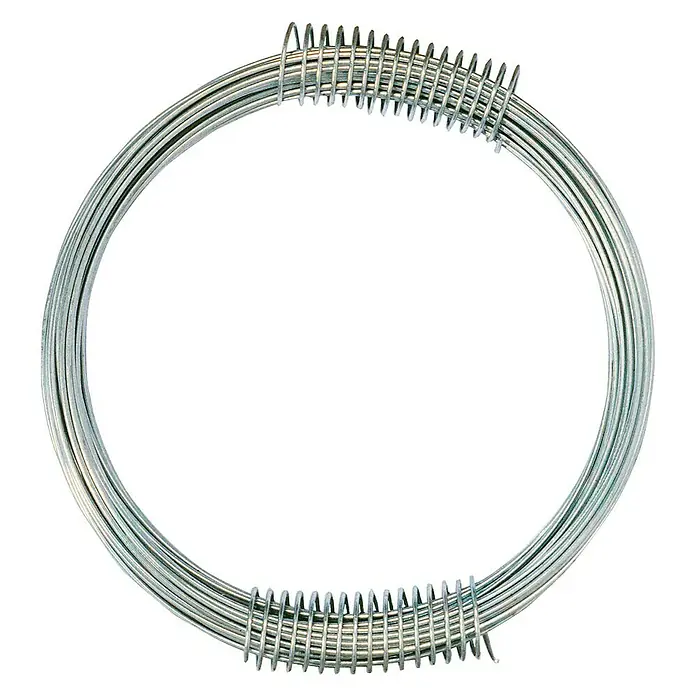 Cable metálico FLOR78520 - Ø x L: 1,2 x 10 mm, Zincado