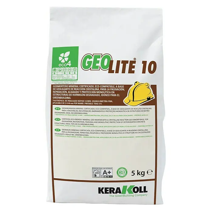 Kerakoll Mortero de reparación rápida Geolite 10 - 5 kg