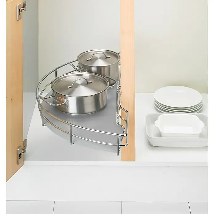 Wenko Estera antideslizante extra gruesa - Gris, L x An: 150 x 50 cm
