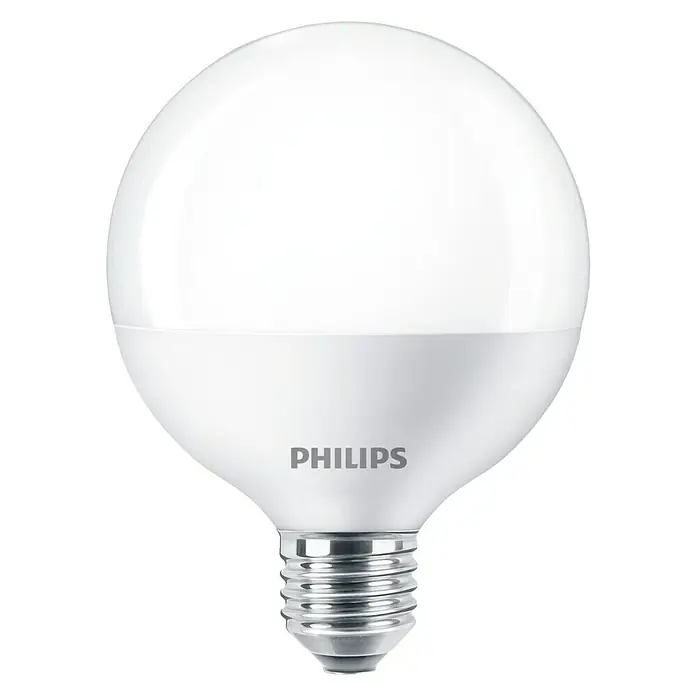 Philips Bombilla LED Globo - 13,5 W, E27, Color de luz: Blanco frío, Globo