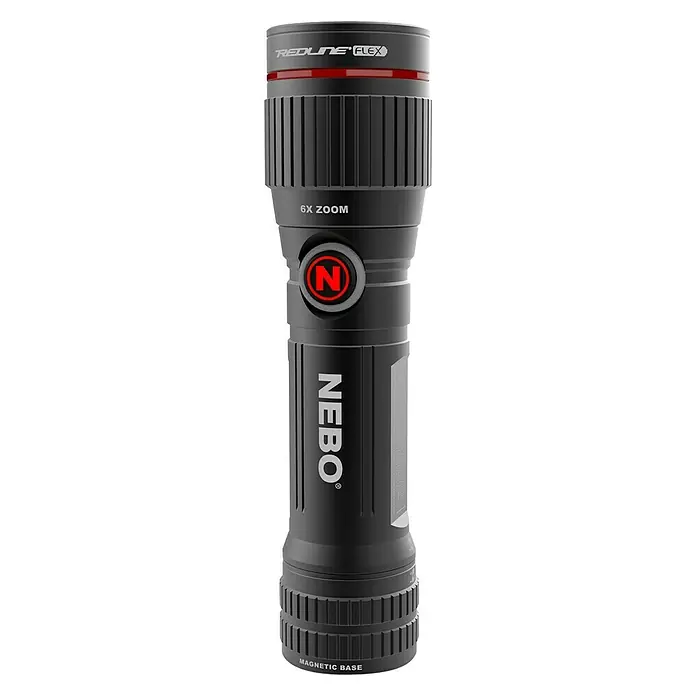 Nebo Tools Redline Linterna LED Flex450 - 80 lm - 450 lm, Aluminio