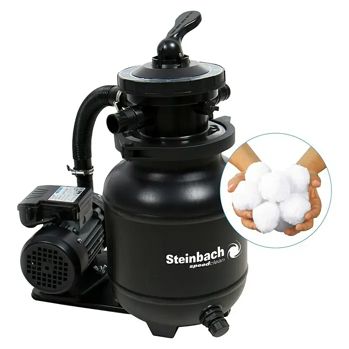 Steinbach Sandfilteranlage Speed Clean Active Balls - 3.800 l/h