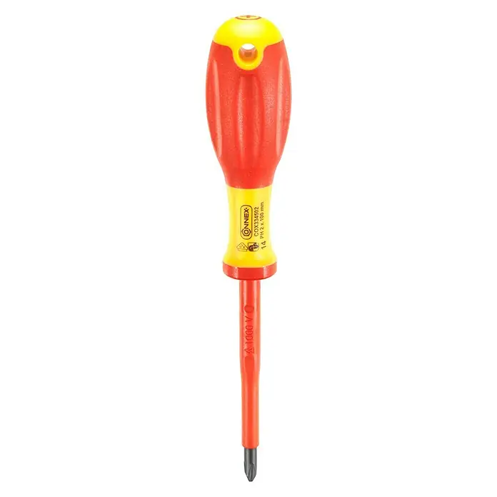 Destornillador para electricista COX334502 - PH 2, Longitud de la hoja: 100 mm