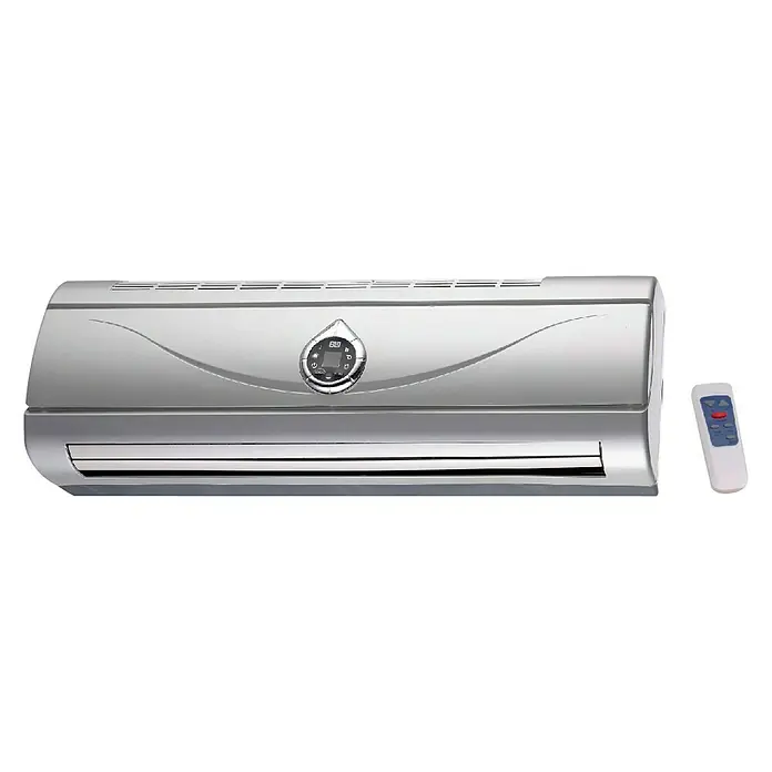 Calefactor cerámico Maxiclima - 2.000 W, Plateado, L x An x Al: 12,3 x 58 x 19,5 cm