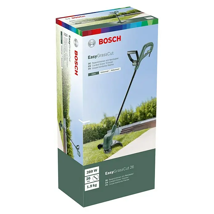 Bosch Električni trimer za travu EasyGrassCut 26 - 280 W, Širina reza: 26 cm