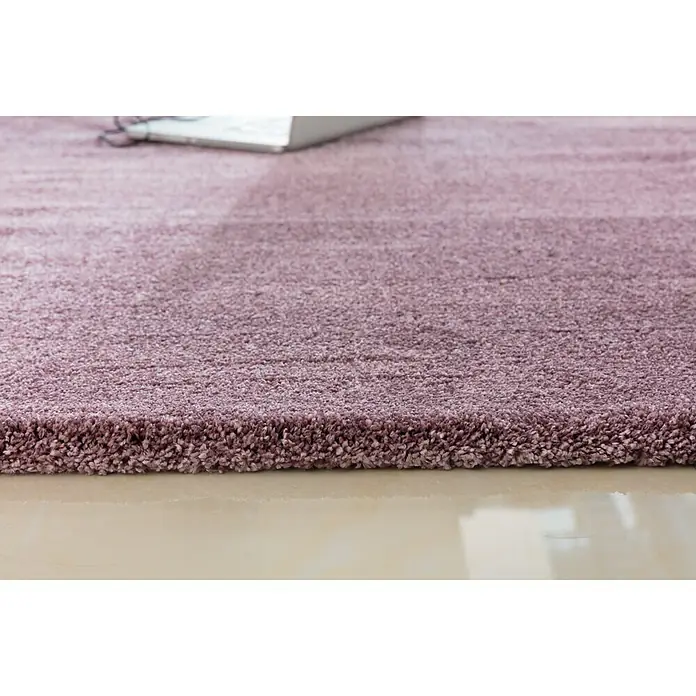Kurzflorteppich Softtouch - Pastell-Lila, 230 x 160 cm, 100 % Polypropylen (Flor)