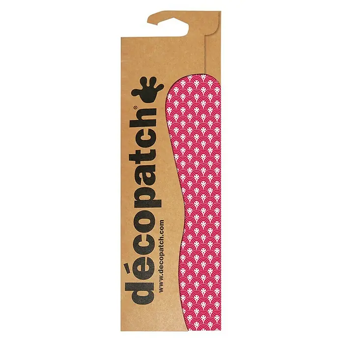 Décopatch Papel decorativo Arcos - Rojo, 3 ud., 40 x 30 cm