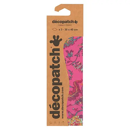 Décopatch  Papel decorativo Flece