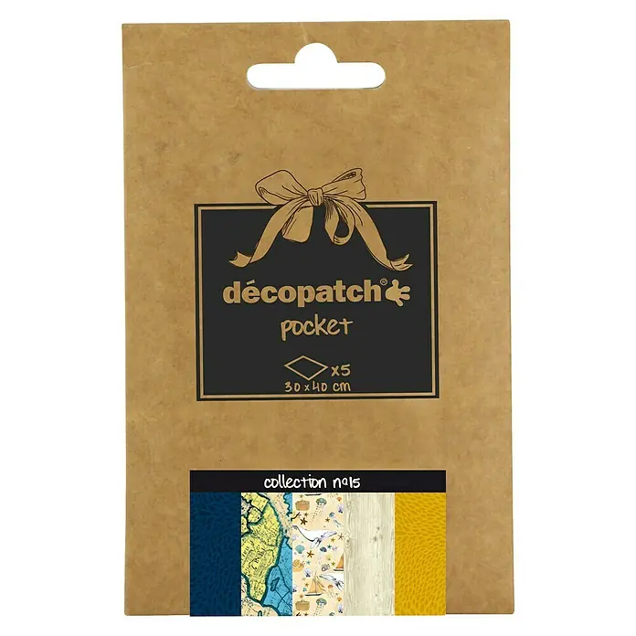 Décopatch Papel decorativo Pocket N15 - 40 x 30 cm, Papel