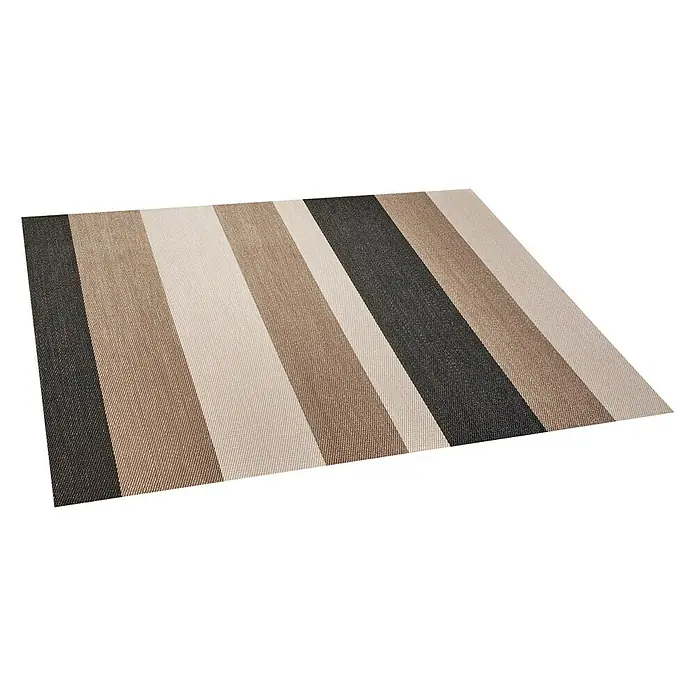 Alfombra Living Stripes - Camel, 180 x 120 cm, 70% PVC y 30% PES