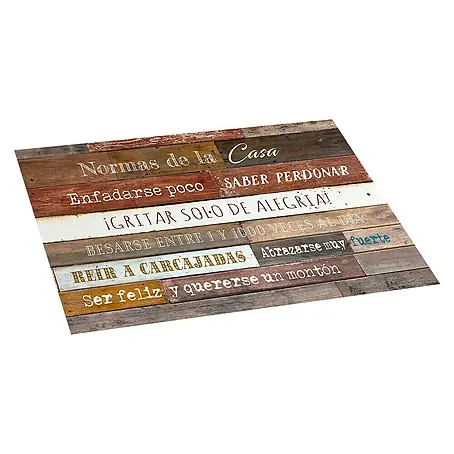 Alfombra de vinilo Croma Normas