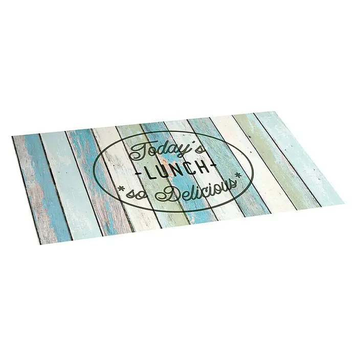 Alfombra de vinilo Croma Lunch - Multicolor, 110 x 50 cm
