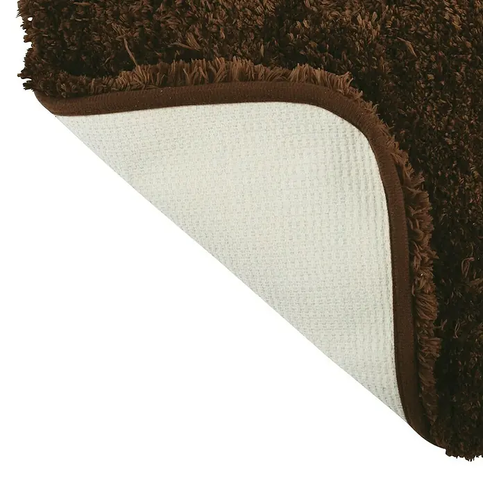 MSV Alfombra para baño Douceur - 50 x 70 cm, Chocolate