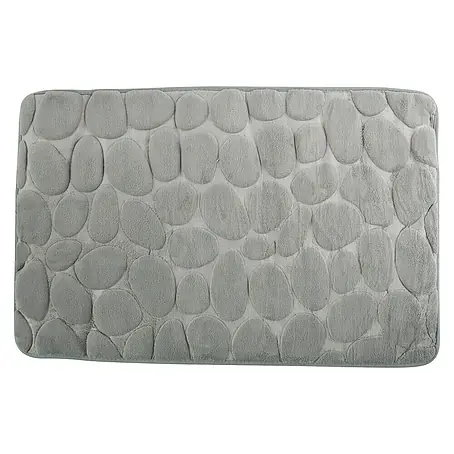 MSV  Alfombra para baño Piedras
