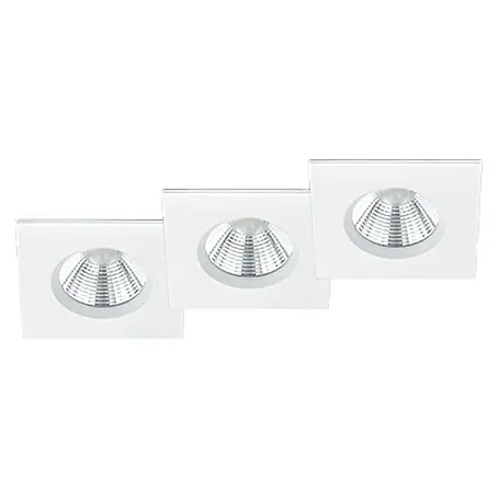Trio Lighting  Set de focos LED empotrables Zagros cuadrado