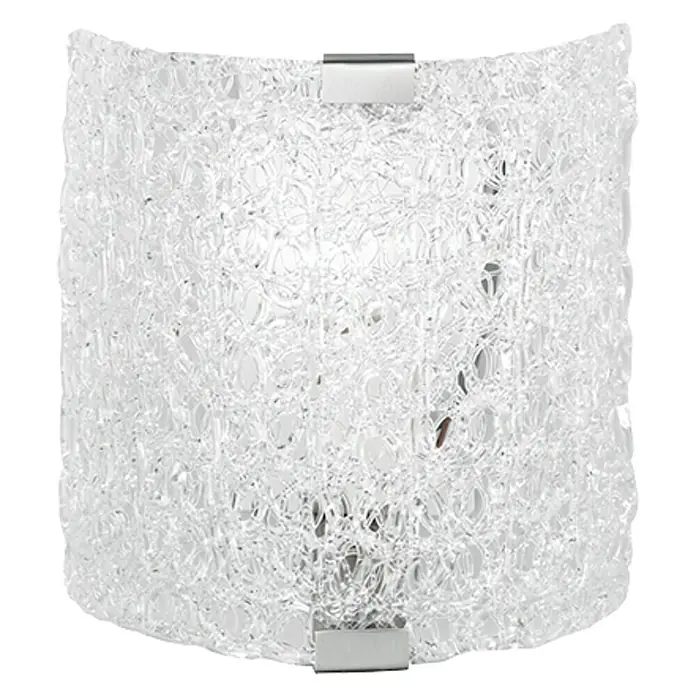 Trio Lighting Aplique de pared Sweety - 40 W, L x An x Al: 20 x 9 x 20 cm, Transparente, E14