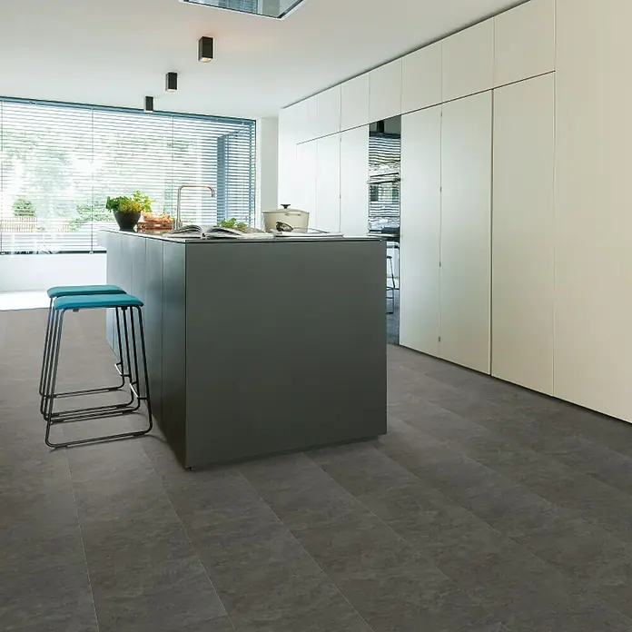 Living by Haro Designboden HydroStar Finca Schiefer Nero - 631 x 313 x 6,5 mm, Steinoptik - Stimmungsaufnahme