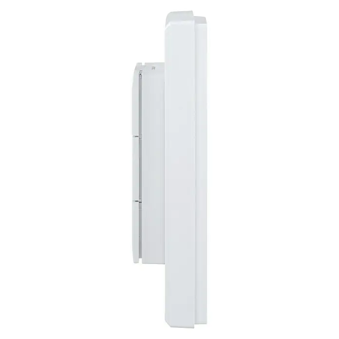 Homematic IP Funk-Wandtaster 6-fach - Batteriebetrieben, Weiß, 22 x 86 x 86 mm - Linke Seitenansicht