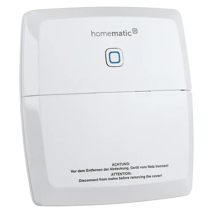 Homematic IP Funkschalter Aktor 2-fach - 2-fach, Weiß, 30 x 120 x 130 mm, 230 V/50 Hz - Rechte Seitenansicht