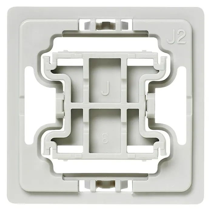 Homematic IP Adapter Jung J2 - 1 Stk., Passend für: Jung-Schalter A 500/A creation/A plus/AS 500/AS universal - Vorderansicht