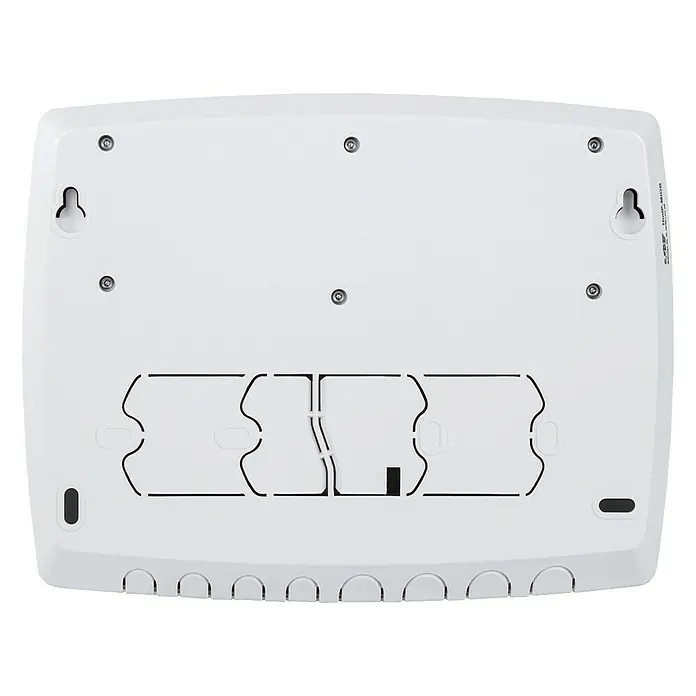 Homematic IP Steuerzentrale Multi IO Box - Weiß, 3,4 x 19,9 x 15,6 cm - Rückansicht