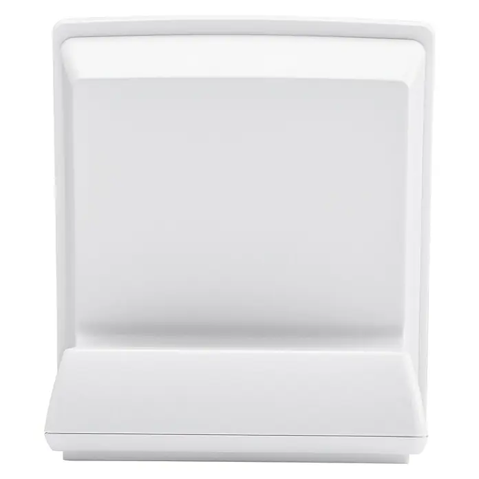 Homematic IP Halterung Tischaufsteller - Batteriebetrieben, 7,9 x 9 x 6,7 cm, Weiß - Rückansicht