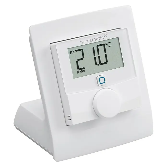 Homematic IP Halterung Tischaufsteller - Batteriebetrieben, 7,9 x 9 x 6,7 cm, Weiß - Anwendungsbeispiel