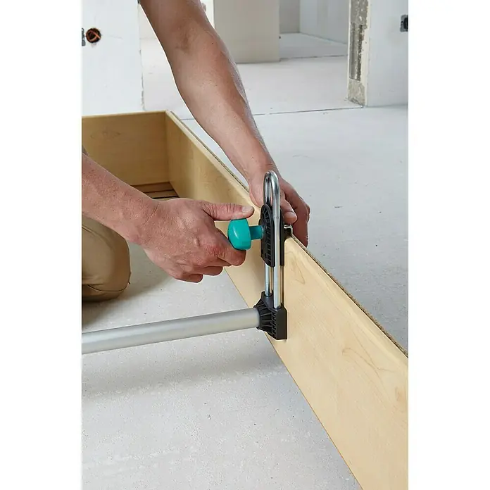 Wolfcraft Puntal para cerco de puerta Easy - Específico para: Puertas de 600 - 1.000 mm de ancho
