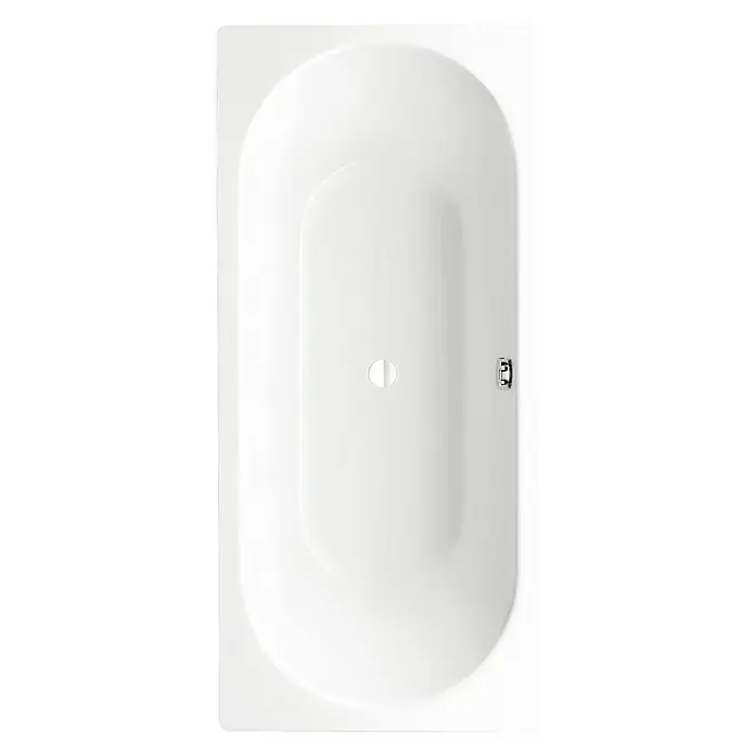 Kaldewei Badewanne Classic Duo 107 - 170 x 75 cm, Stahl-Email, Alpinweiß, Fassungsvermögen: 122 l - Ansicht von oben