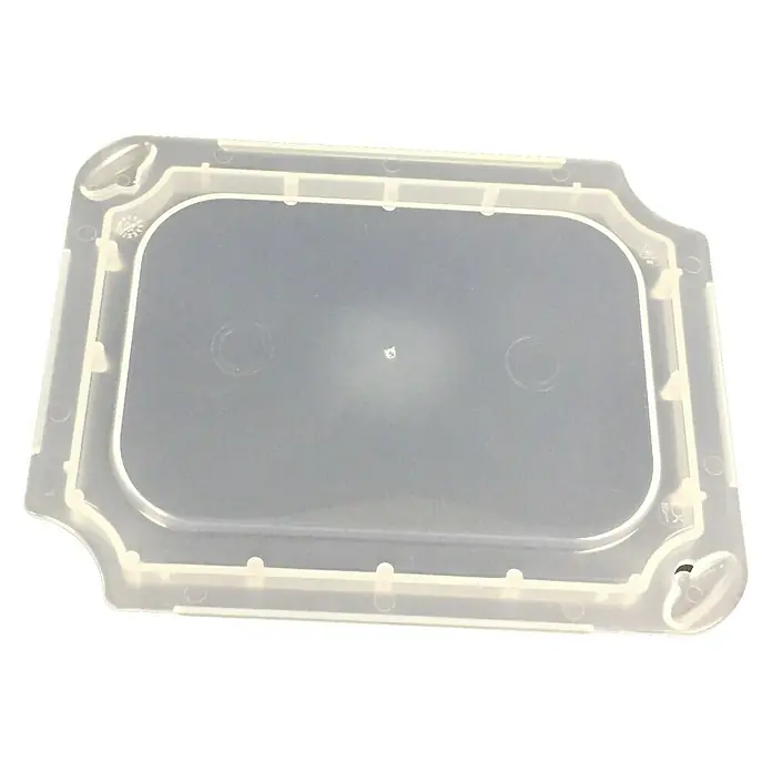 Surplus Systems Deckel 1/8 - Passend für: Surplus Systems Boxen-Einsatz, L x B x H: 179 x 139 x 15 mm, Transparent - Ansicht von oben