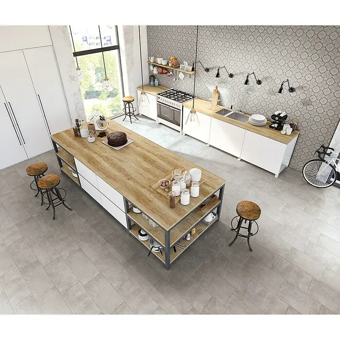 Feinsteinzeugfliese Beton Tendance - 30 x 60 cm, Grau, Glasiert