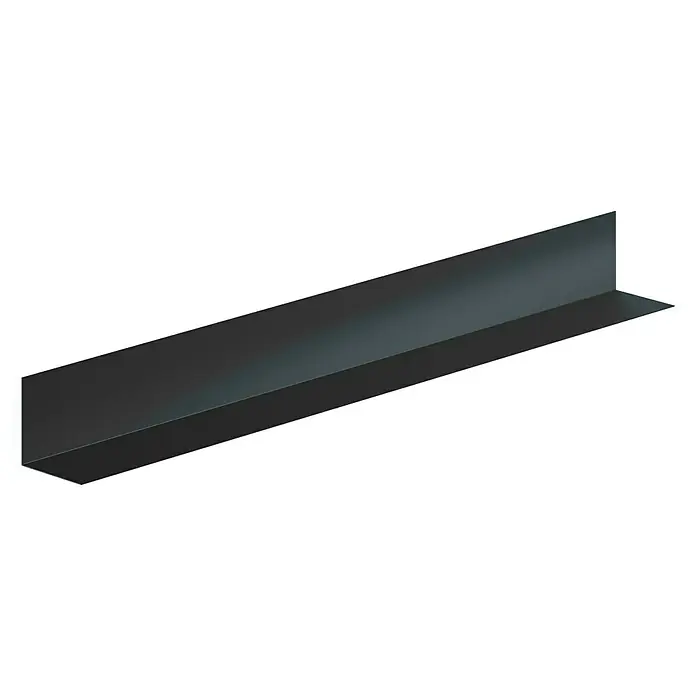 Sarei Winkelprofil - Typ: HG 24, 1.000 x 50 x 50 mm, Aluminium - Linke Seitenansicht