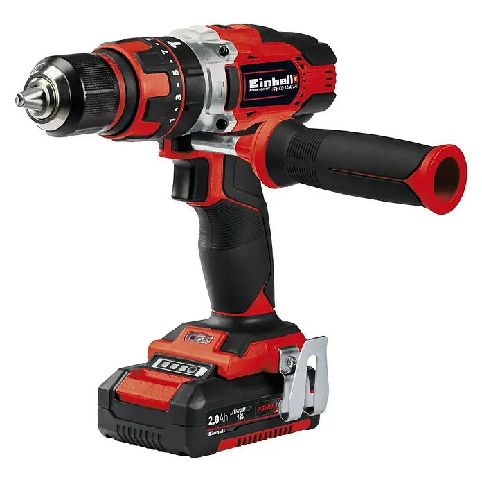 Einhell Power X-Change Akku-Schlagbohrschrauber TE-CD 18/48 Li-i - 18 V, 2 Akkus, 2 Ah, Leerlaufdrehzahl: 0 U/min - 1.500 U/min