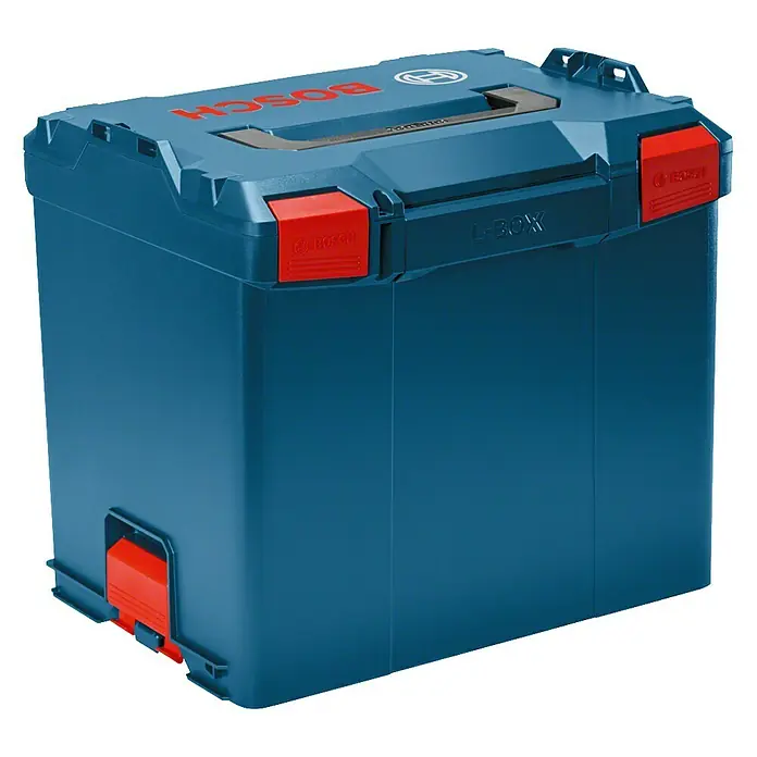 Bosch Professional Werkzeugkoffer L-Boxx 374 - L x B x H: 357 x 442 x 389 mm, ABS - Linke Seitenansicht