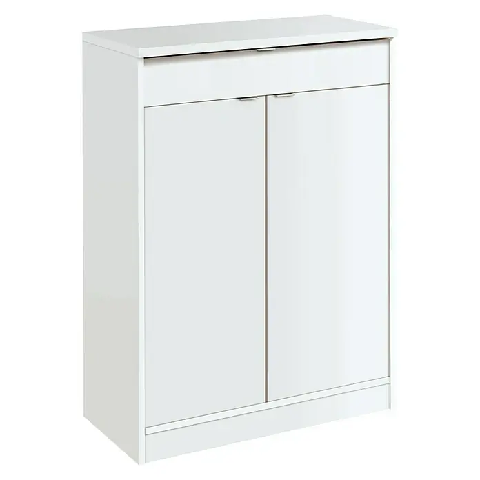 Muebles Pitarch Zapatero Berlín - L x An x Al: 37 x 74 x 101 cm, Blanco