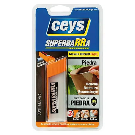 Ceys  Masilla epoxi Superbarra Piedra