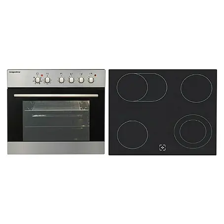 Respekta  Einbauherd-Set Mega Set 5AN + 4295 I
