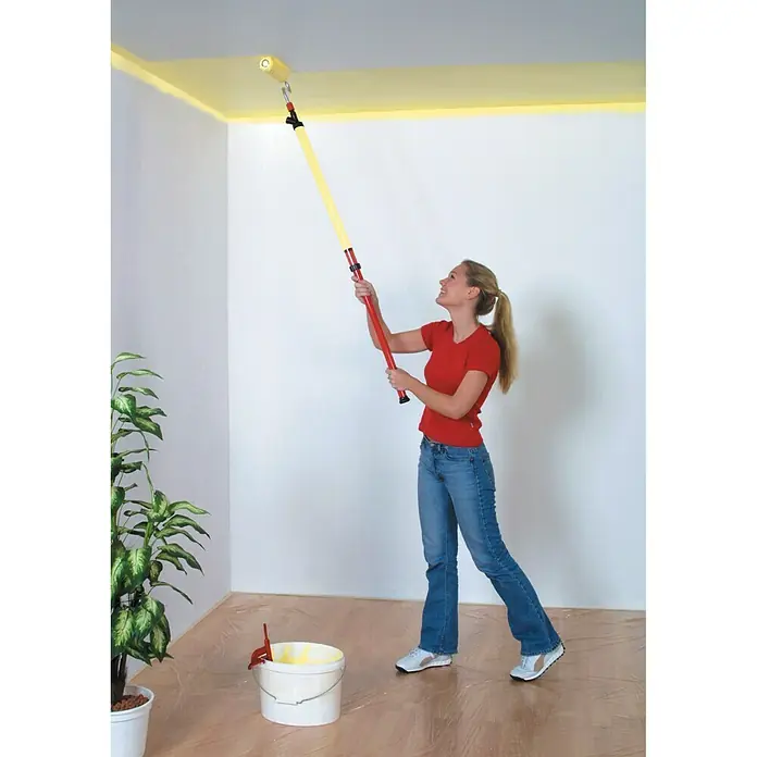 Lehnartz Farbroller Paint-Stick XXL - Breite Rolle: 230 mm, Längenverstellbarkeit: 950 mm - 1.500 mm - Anwendungsbeispiel