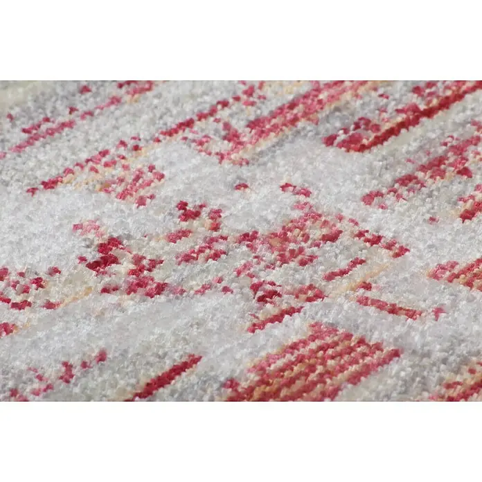 Kayoom Kurzflorteppich Antigua II - Bunt, 150 x 80 cm, 100 % Polyester - Detailaufnahme