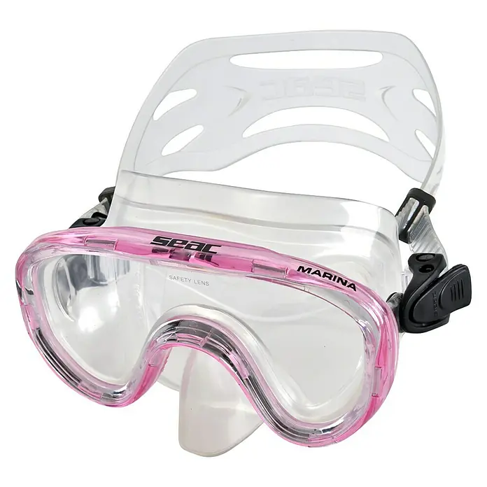 Seac Sub Gafas de buceo Marina - Silicona, Rosa