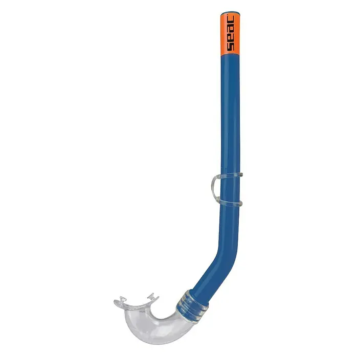 Seac Sub Tubo de buceo Piccolo - Apto para: Niños, Azul, Polietileno