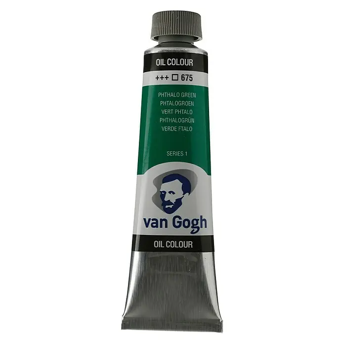 Talens Van Gogh Pintura al óleo verde ftalo - 40 ml, Tubo