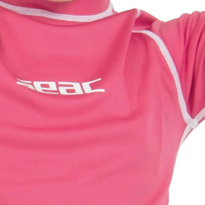 Seac Sub Camiseta térmica T-Sun Long infantil - 5 años, Rosa