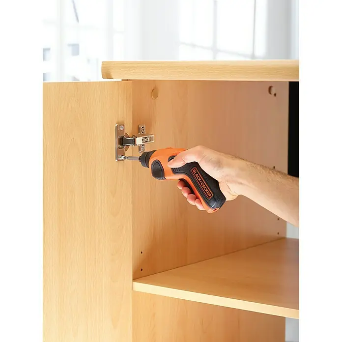 Black+Decker Akkumulátoros csavarhúzó - 3,6 V, Akkumulátor nélkül, 1,5 Ah, 180 U/min