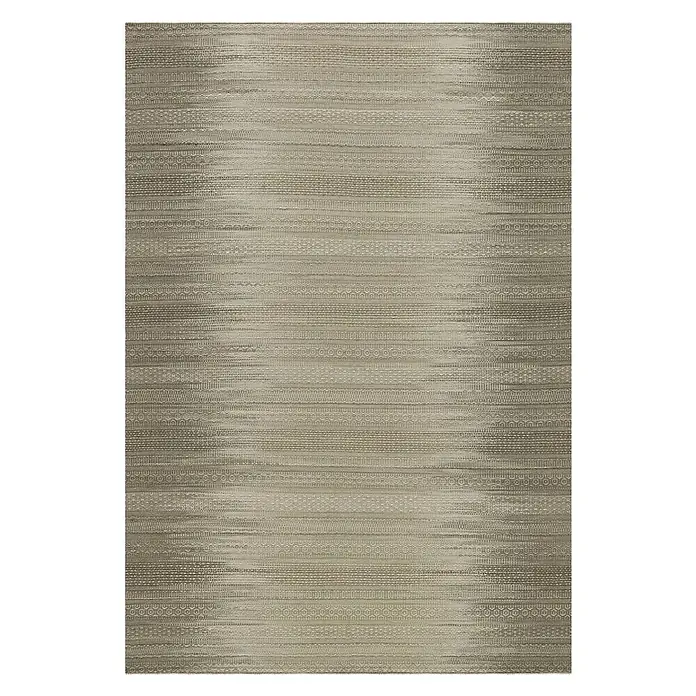 Kayoom Wollteppich Sunset - Taupe, 240 x 170 cm, 80 % Neuseeland-Wolle, 20 % Baumwolle - Ansicht von oben