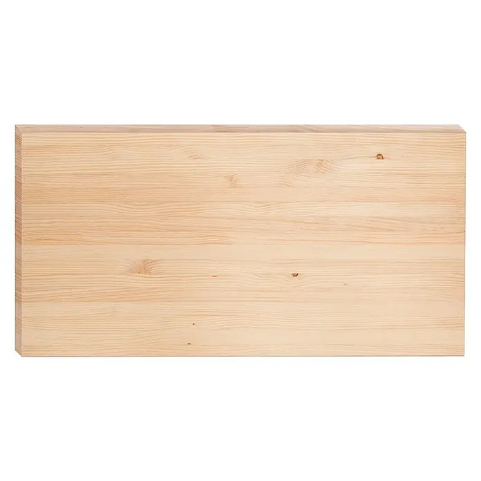 Astigarraga Encimera de madera maciza - Pino, 160 cm x 80 cm x 35 mm