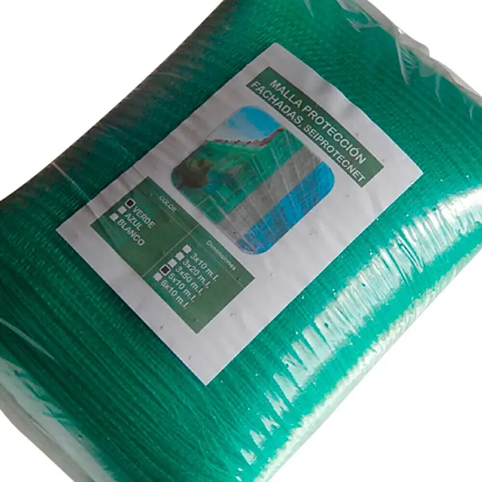 Malla protectora de fachadas y andamios - 20 x 3 m